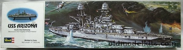 Revell 1/426 USS Arizona Pearl Harbor Battleship, H302 plastic model kit